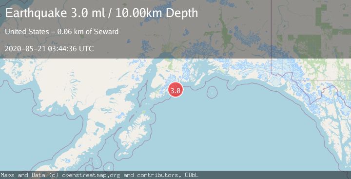 Map of KENAI PENINSULA, ALASKA