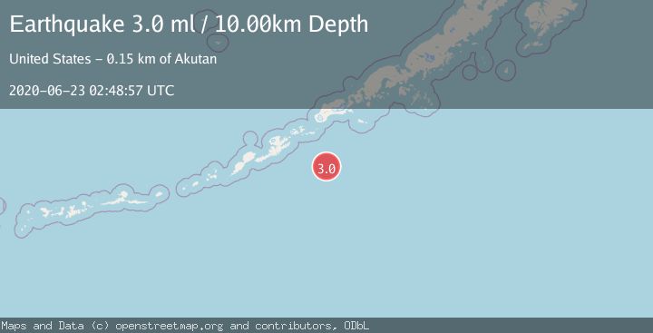Map of UNIMAK ISLAND REGION, ALASKA