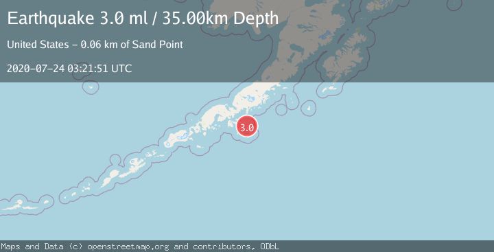 Map of ALASKA PENINSULA