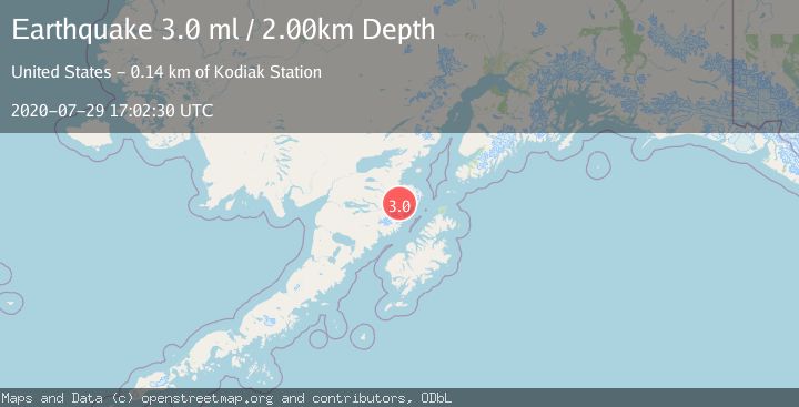 Map of ALASKA PENINSULA