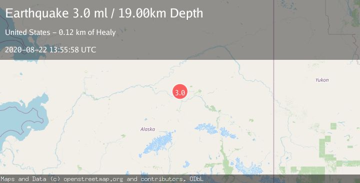 Map of CENTRAL ALASKA