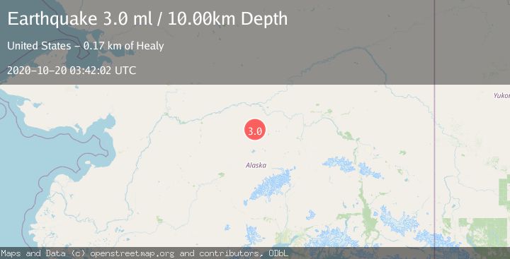 Map of CENTRAL ALASKA