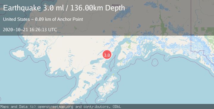 Map of SOUTHERN ALASKA