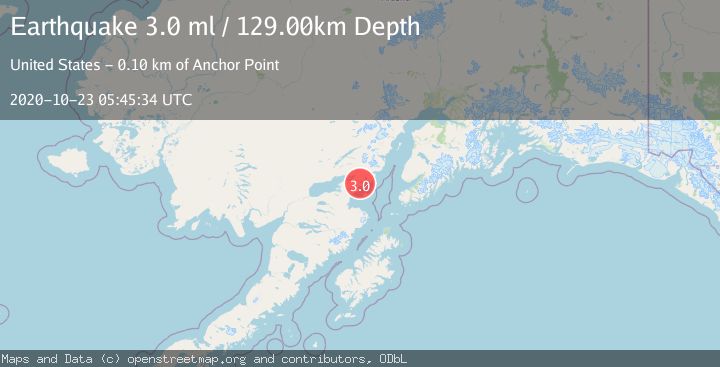 Map of SOUTHERN ALASKA