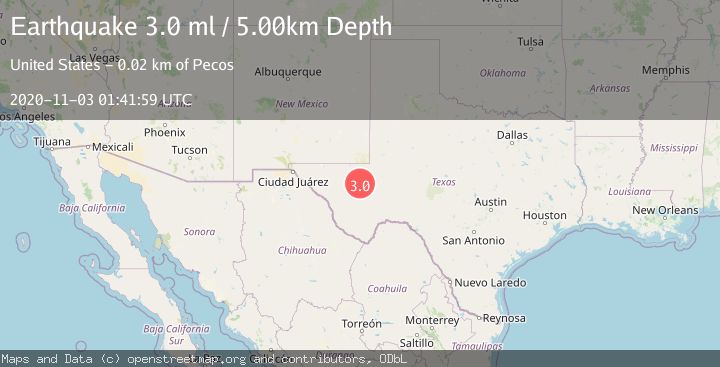 Map of WESTERN TEXAS