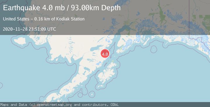 Map of SOUTHERN ALASKA
