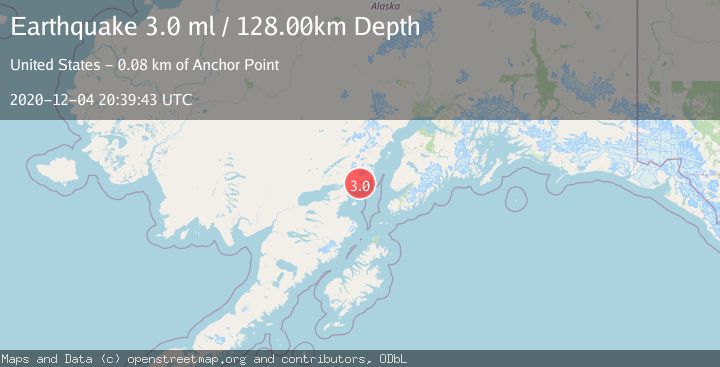 Map of SOUTHERN ALASKA