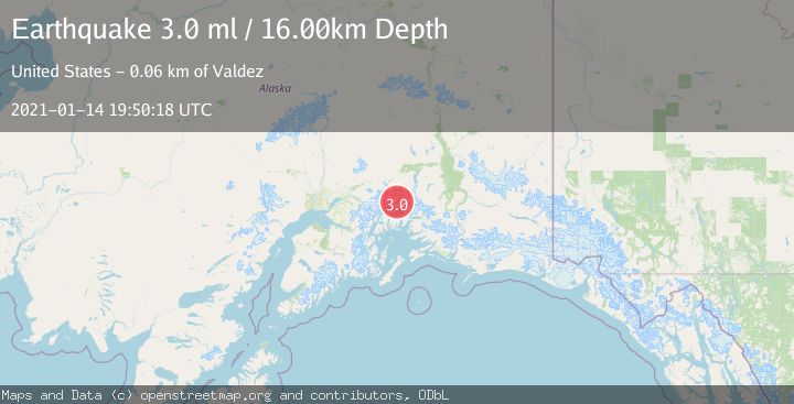 Map of SOUTHERN ALASKA