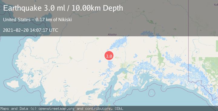 Map of CENTRAL ALASKA