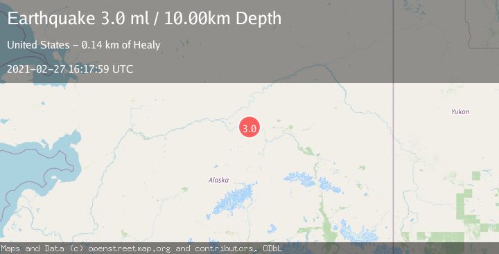 Map of CENTRAL ALASKA