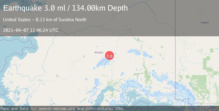 Map of CENTRAL ALASKA