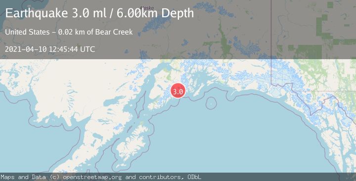 Map of KENAI PENINSULA, ALASKA
