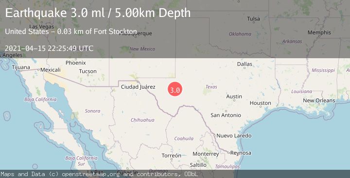 Map of WESTERN TEXAS