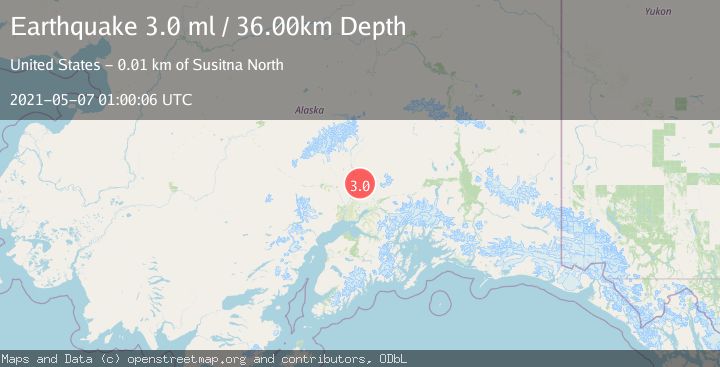 Map of CENTRAL ALASKA