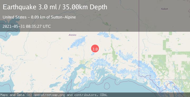 Map of CENTRAL ALASKA