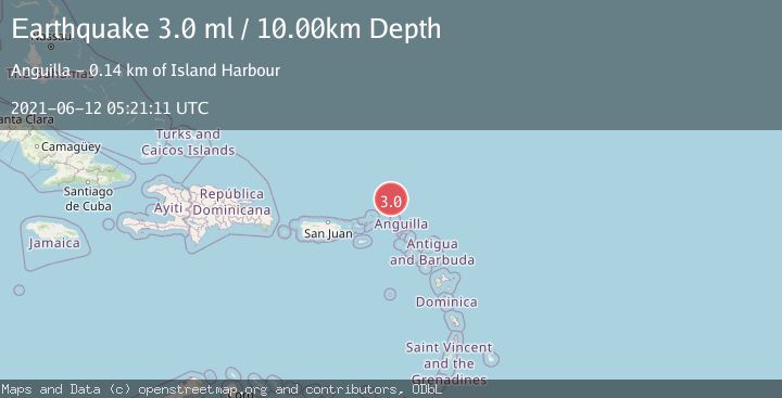 Map of VIRGIN ISLANDS REGION