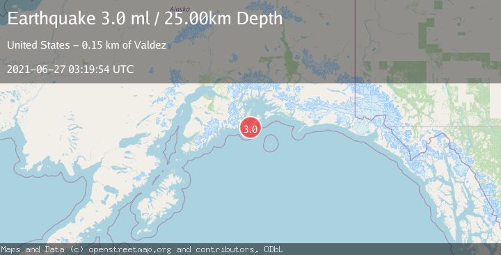 Map of GULF OF ALASKA