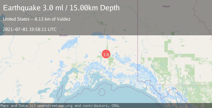 Map of CENTRAL ALASKA