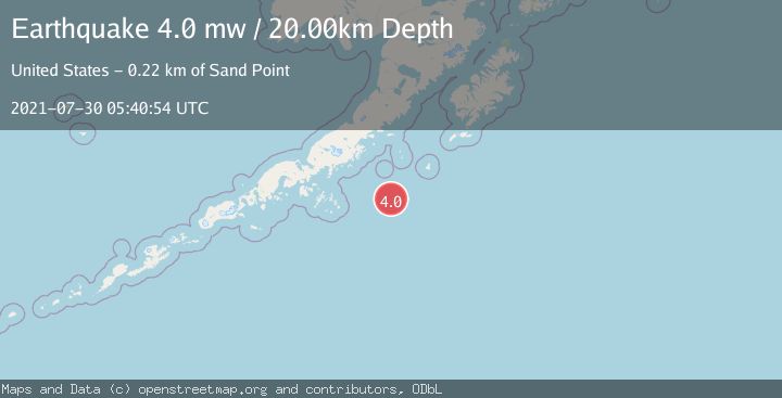 Map of ALASKA PENINSULA