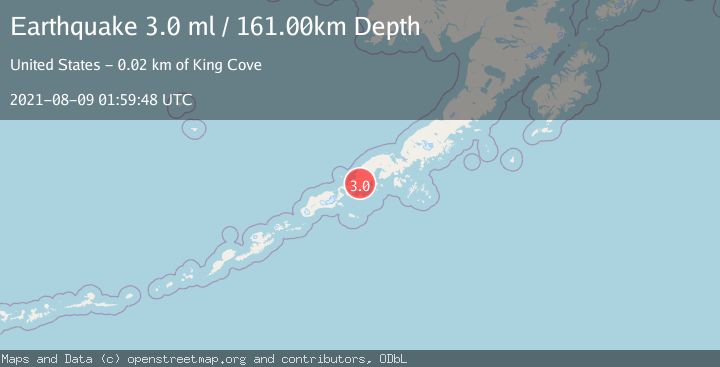 Map of ALASKA PENINSULA
