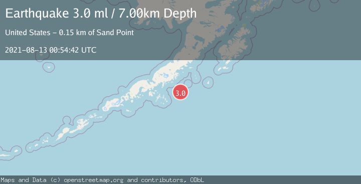 Map of ALASKA PENINSULA
