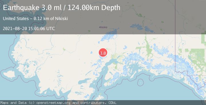 Map of SOUTHERN ALASKA