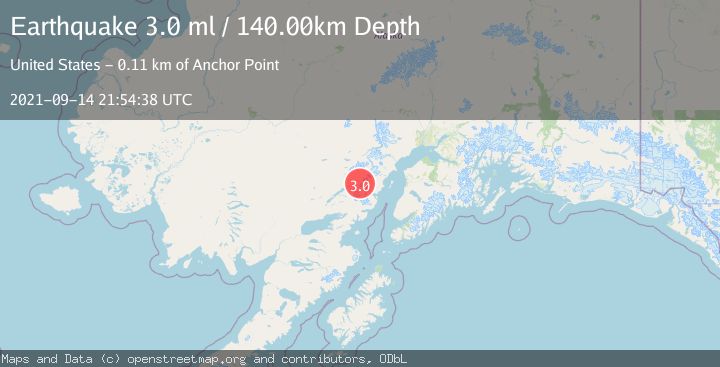 Map of SOUTHERN ALASKA