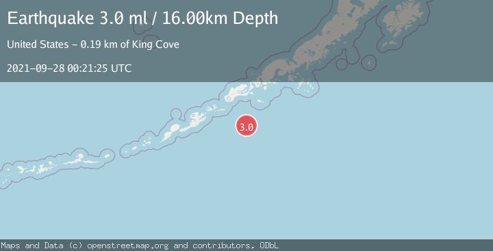 Map of UNIMAK ISLAND REGION, ALASKA