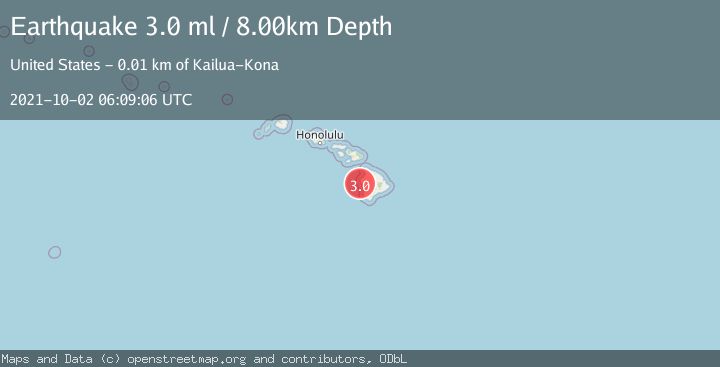Map of HAWAII REGION, HAWAII