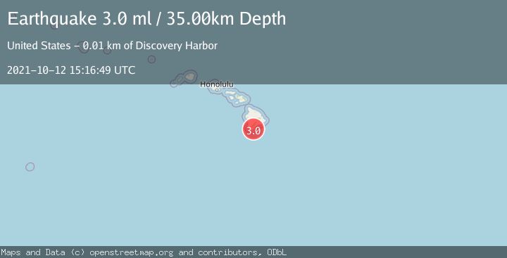 Map of HAWAII REGION, HAWAII