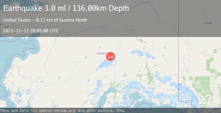 Map of CENTRAL ALASKA