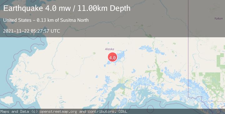 Map of CENTRAL ALASKA