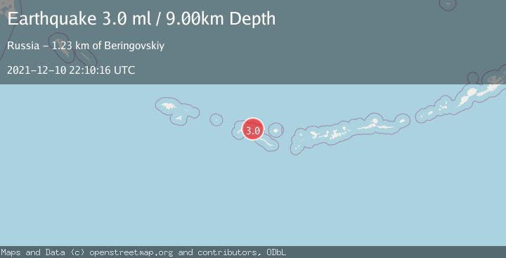 Map of RAT ISLANDS, ALEUTIAN ISLANDS