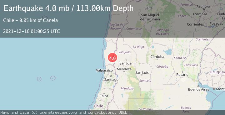 Map of SAN JUAN, ARGENTINA
