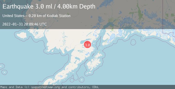 Map of SOUTHERN ALASKA