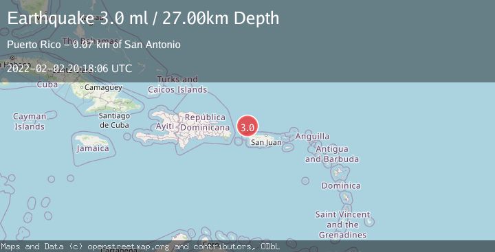 Map of PUERTO RICO REGION