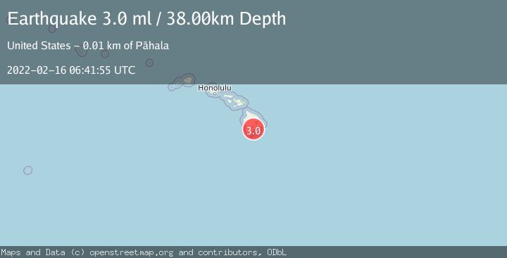 Map of ISLAND OF HAWAII, HAWAII