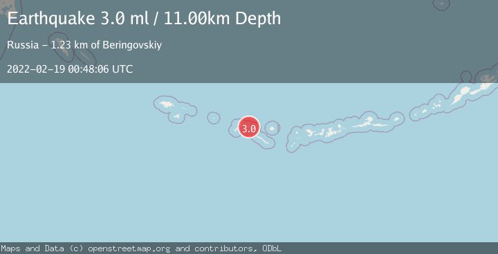 Map of RAT ISLANDS, ALEUTIAN ISLANDS
