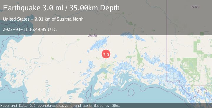 Map of CENTRAL ALASKA