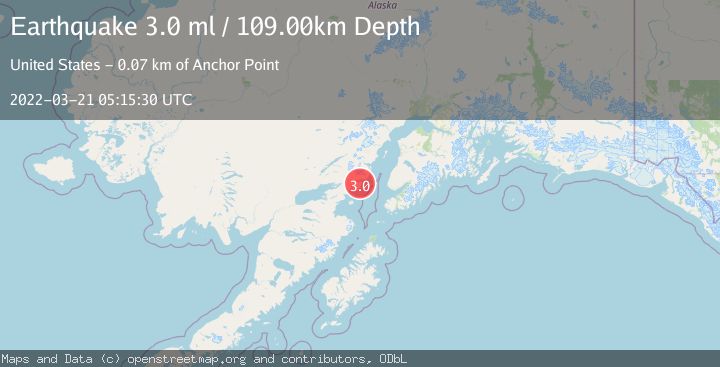 Map of SOUTHERN ALASKA