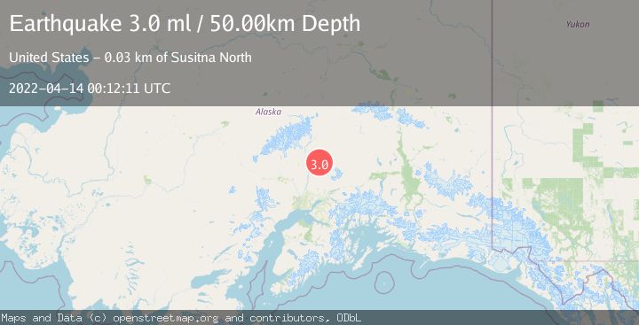 Map of CENTRAL ALASKA