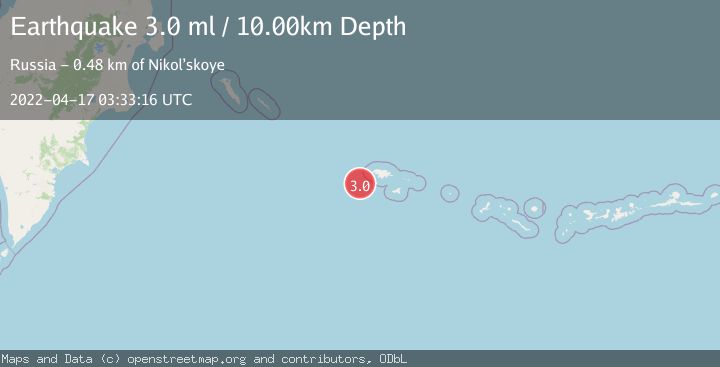 Map of NEAR ISLANDS, ALEUTIAN ISLANDS