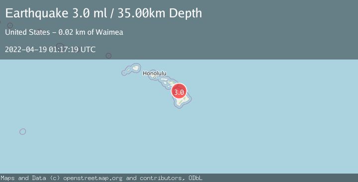 Map of HAWAII REGION, HAWAII