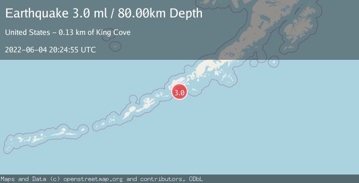 Map of UNIMAK ISLAND REGION, ALASKA