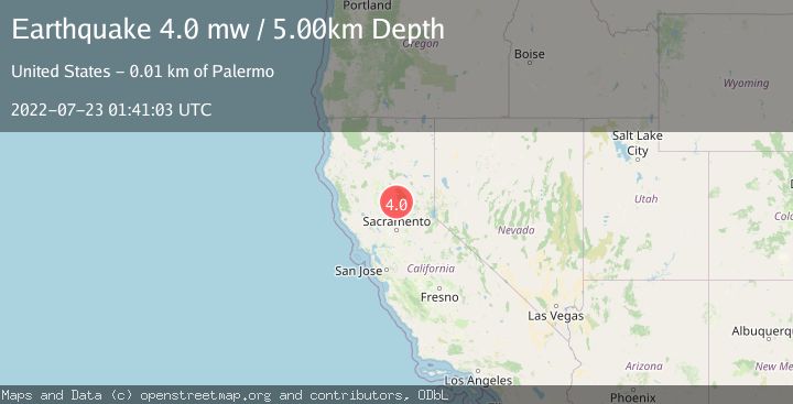 Map of NORTHERN CALIFORNIA