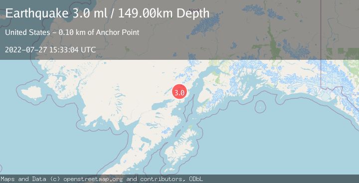 Map of SOUTHERN ALASKA