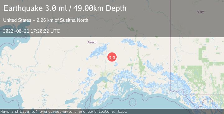 Map of CENTRAL ALASKA