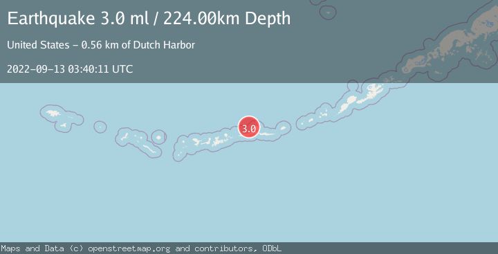 Map of ANDREANOF ISLANDS, ALEUTIAN IS.
