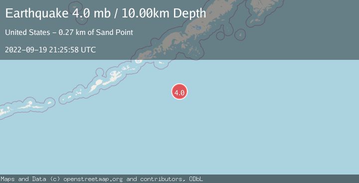 Map of SOUTH OF ALASKA