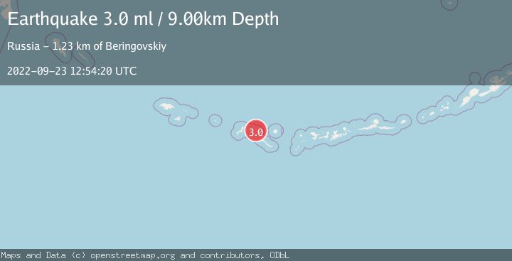 Map of RAT ISLANDS, ALEUTIAN ISLANDS